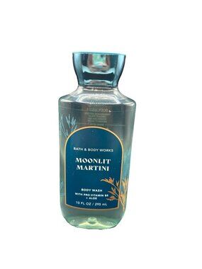 Bath & Body Works Moonlit Martini Body Wash Shower Gel 10 oz Fruit Gin Dark Musk